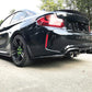 Carbon Fibre Rear Fender Trim for BMW F87 F87C M2 16-21-Carbon Factory