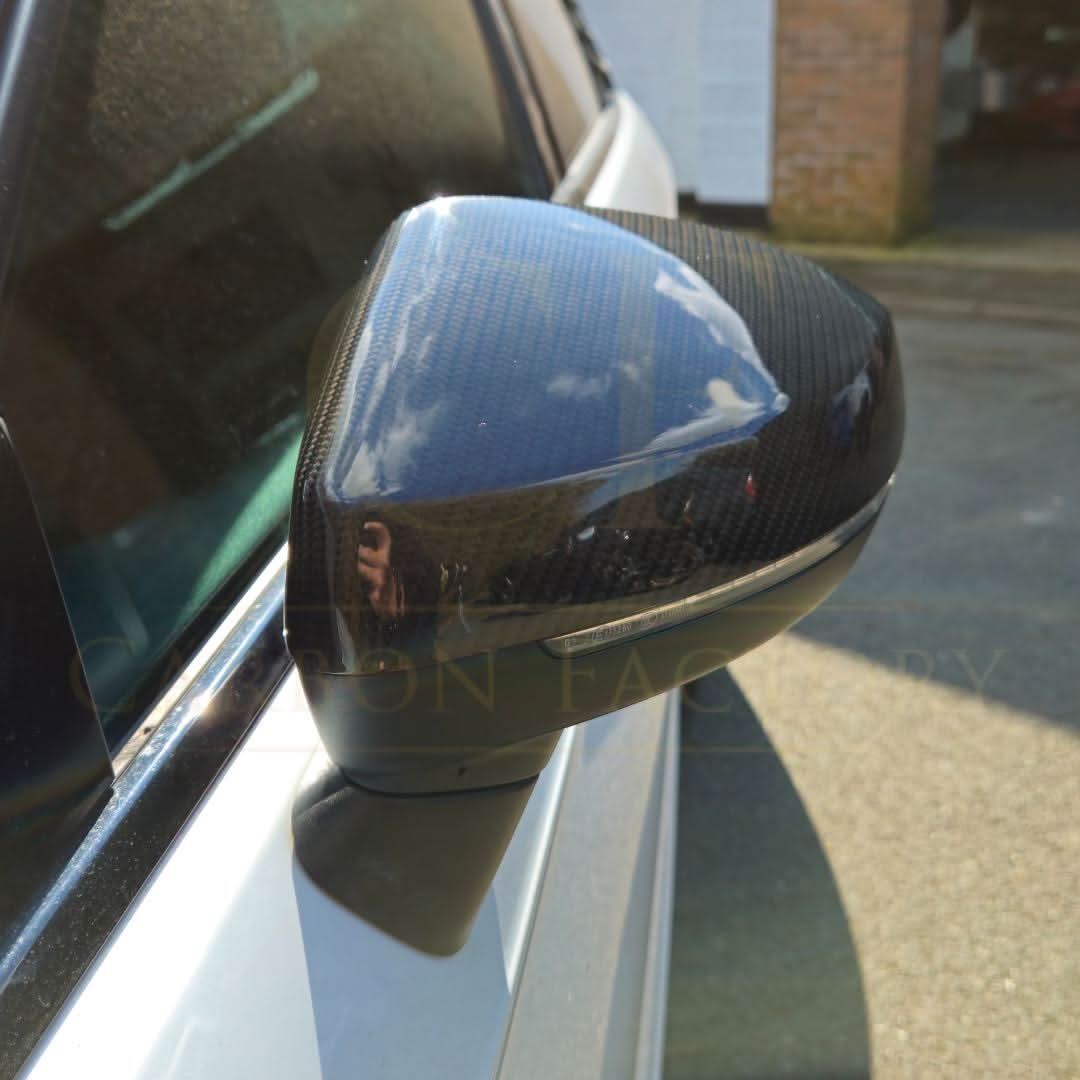 Carbon Fibre Replacement Mirror Covers for Audi 8V A3 S3 RS3 13-20 - Carbon Factory