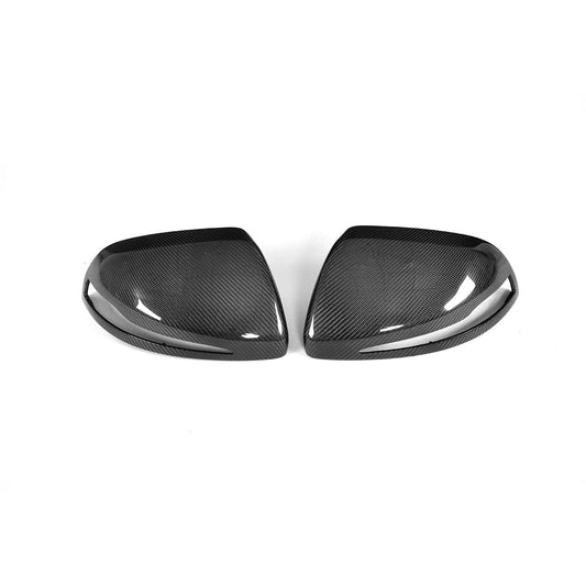 Carbon Fibre Replacement Mirror Covers for Mercedes Benz W447 Vito 16-18-Carbon Factory