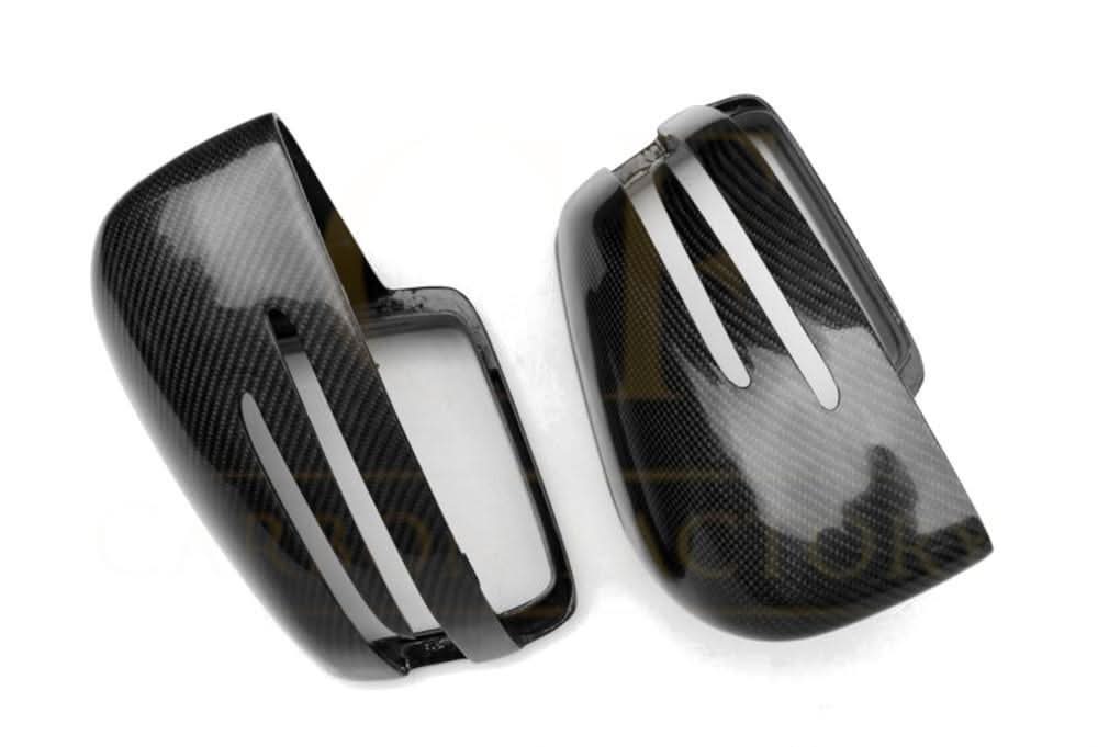 Carbon Fibre Replacement Mirror Covers for Mercedes Benz W463 G Class G Wagon 10-17 - Carbon Factory