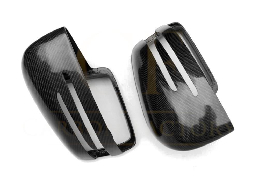Carbon Fibre Replacement Mirror Covers for Mercedes Benz W463 G Class G Wagon 10-17-Carbon Factory