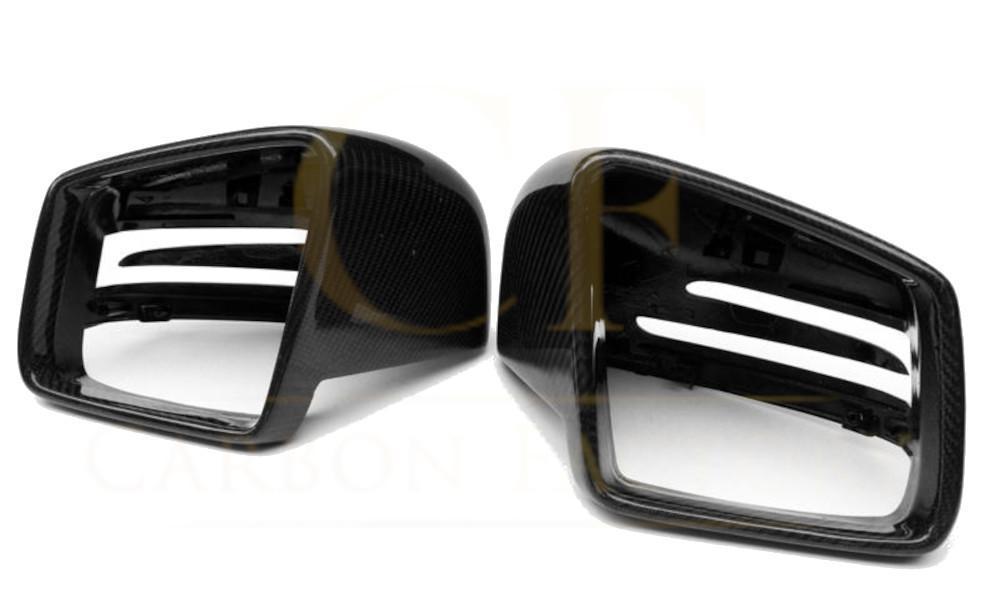 Carbon Fibre Replacement Mirror Covers for Mercedes Benz W463 G Class G Wagon 10-17-Carbon Factory