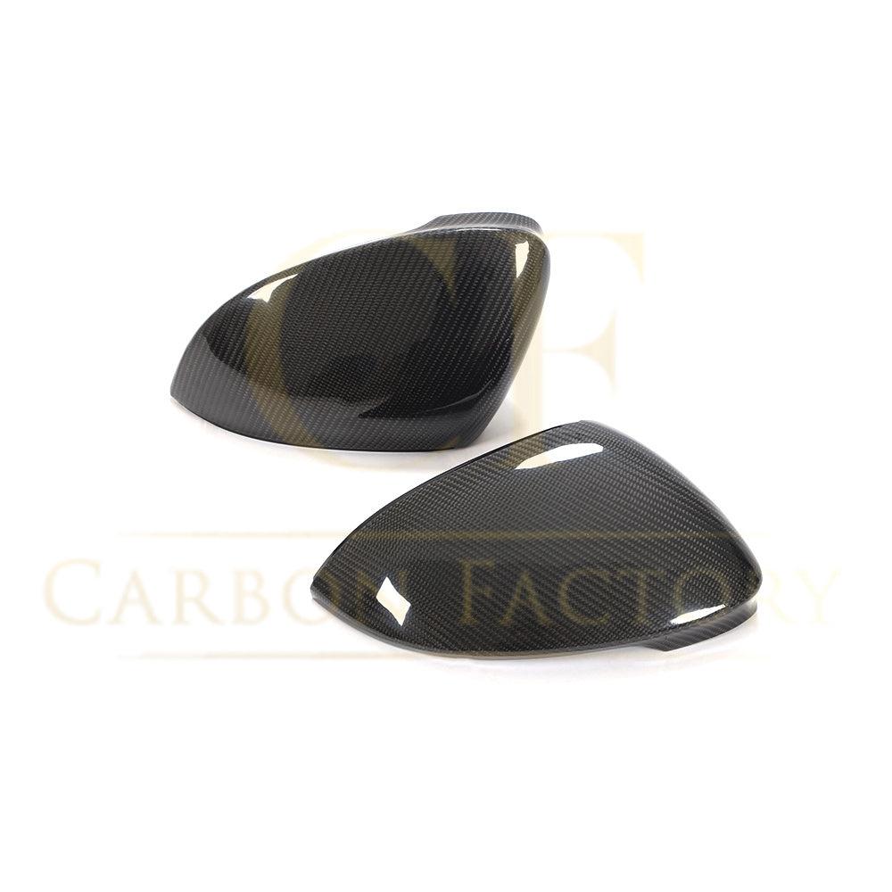 Carbon Fibre Replacement Mirror Covers for VW Golf MK8 inc GTI & R 21-Present-Carbon Factory