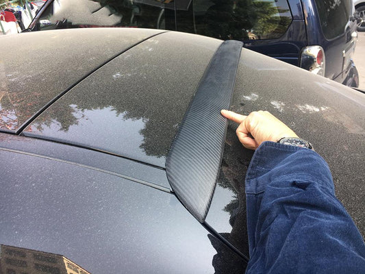 Carbon Fibre Roof Spoiler for Mercedes Benz W213 E Class Saloon 16-17-Carbon Factory