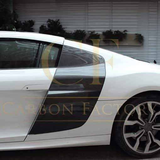 Carbon Fibre Side Fender Panels Blade for Audi R8 Gen 1 08-14 - Carbon Factory