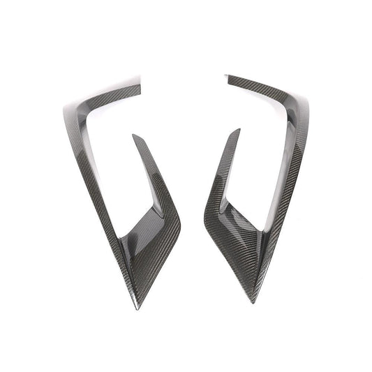 Carbon Fibre Side Fender Trims for Mercedes Benz W222 S Class Saloon 14-17-Carbon Factory
