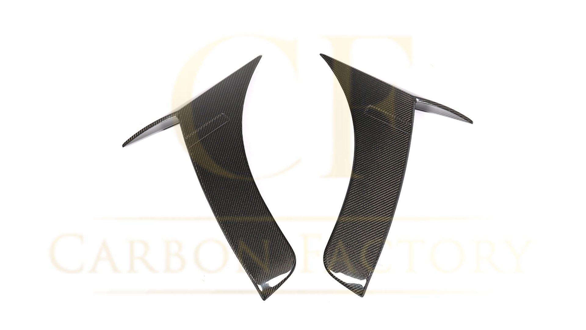 Carbon Fibre Side Fender Trims for Mercedes Benz W222 S Class Saloon 14-20-Carbon Factory