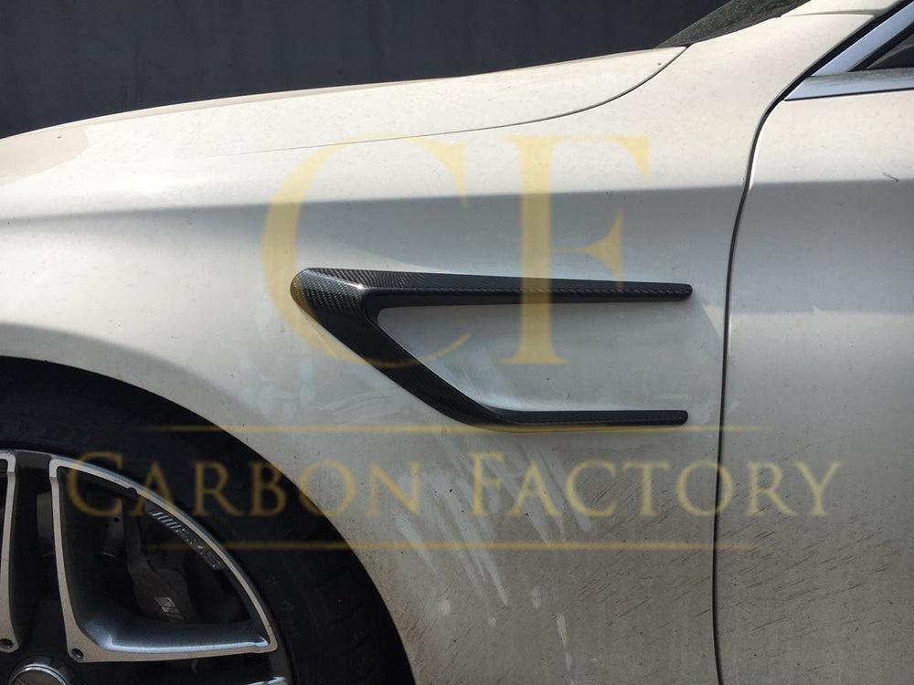 Carbon Fibre Side Fender Trims for Mercedes W205 C Class C63 15-18-Carbon Factory