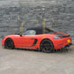 Carbon Fibre Side Fender Trims for Porsche Boxster & Cayman 718 16-19-Carbon Factory