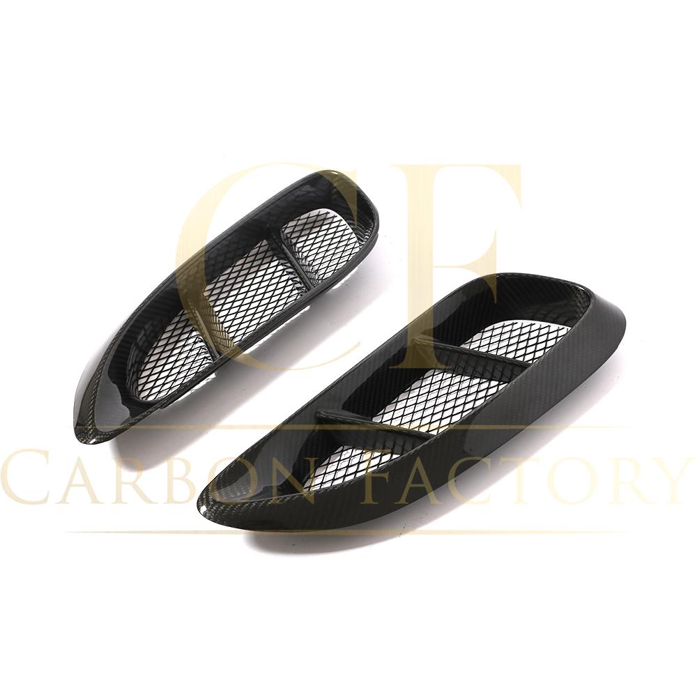 Carbon Fibre Side Fender Trims for Porsche Boxster & Cayman 718 16-19-Carbon Factory