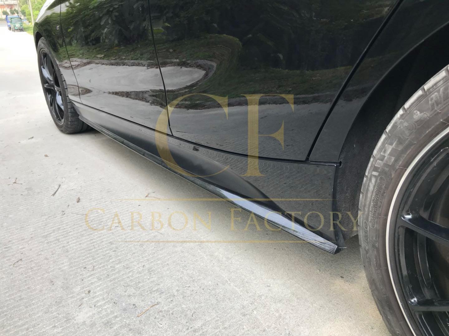 Carbon Fibre Side Skirt for BMW F20 1 Series M Sport 2 Door 10-19-Carbon Factory