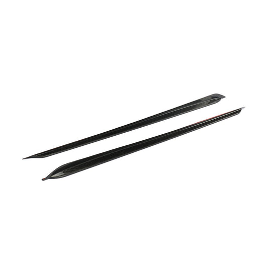 Carbon Fibre Side Skirt for BMW F20 1 Series M Sport 4 Door 19-20-Carbon Factory