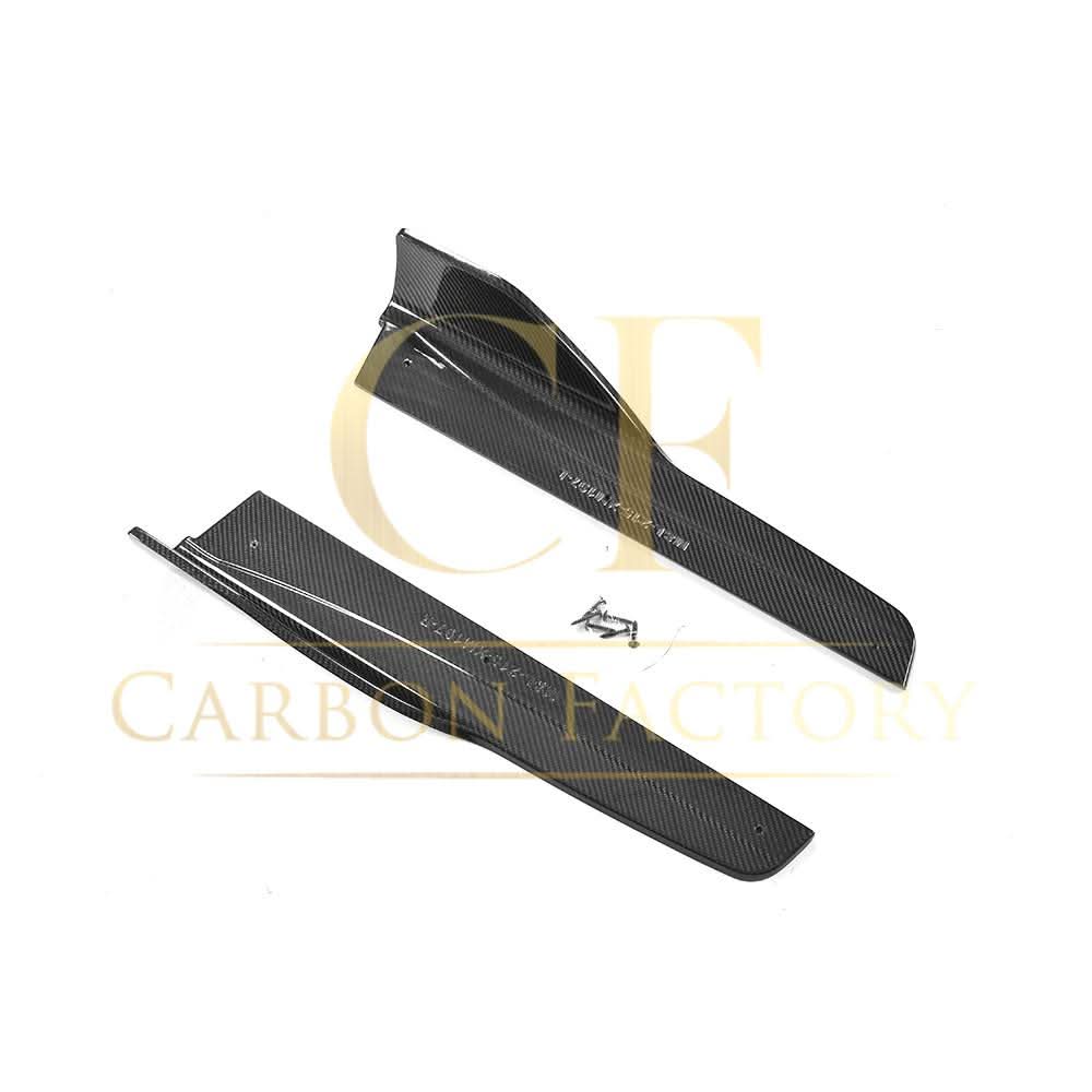 Carbon Fibre Side Skirts Extensions for BMW F80 M3 F82 F83 M4 14-20 - Carbon Factory