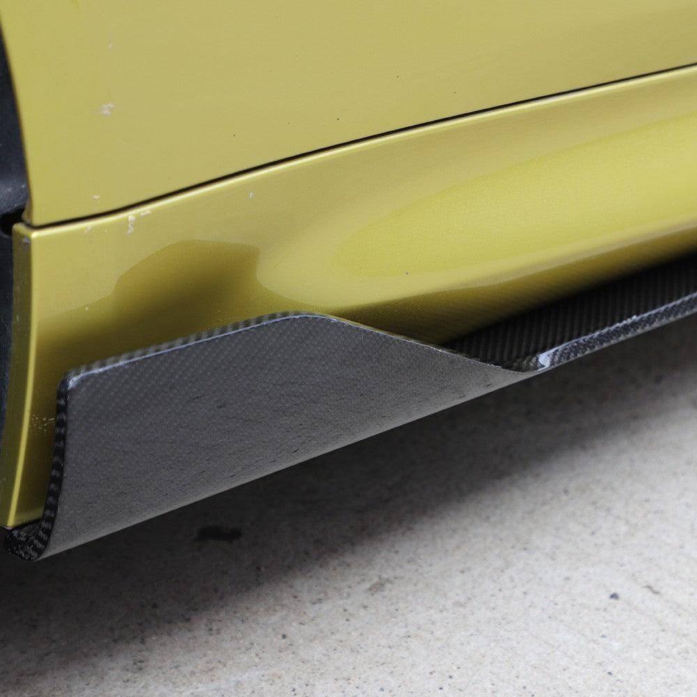 Carbon Fibre Side Skirts Extensions for BMW F80 M3 F82 F83 M4 14-20 - Carbon Factory