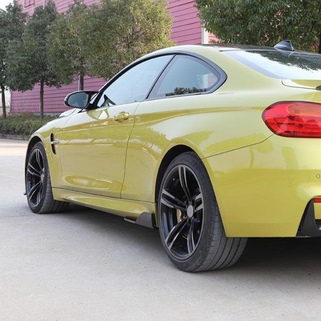 Carbon Fibre Side Skirts Extensions for BMW F80 M3 F82 F83 M4 14-20 - Carbon Factory