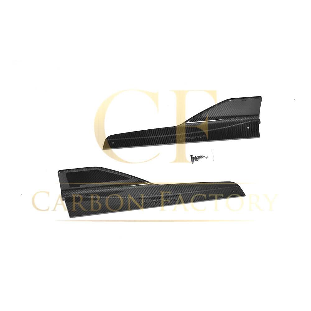 Carbon Fibre Side Skirts Extensions for BMW F80 M3 F82 F83 M4 14-20 - Carbon Factory