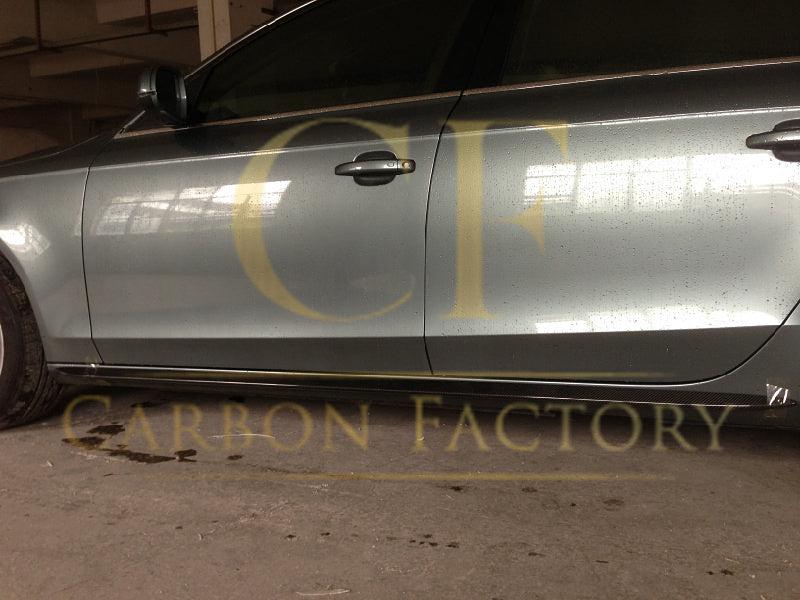 Carbon Fibre Side Skirts for Audi B8 A5 4 Door 07-10-Carbon Factory