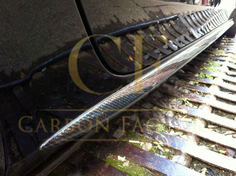 Carbon Fibre Side Skirts for Audi B8 A5 4 Door 07-10-Carbon Factory