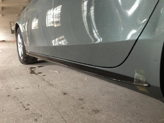 Carbon Fibre Side Skirts for Audi B8 A5 4 Door 07-10-Carbon Factory