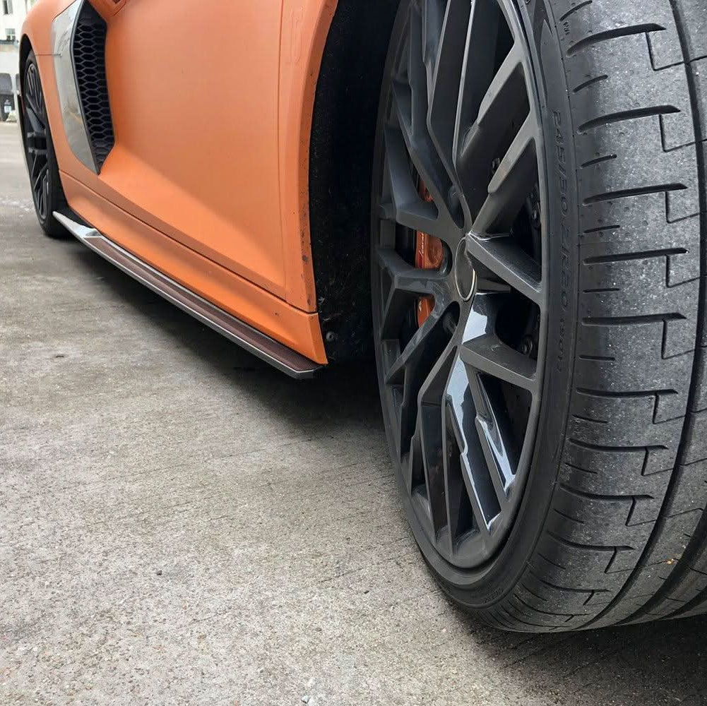 Carbon Fibre Side Skirts for Audi R8 V10 Gen 2 15-19 - Carbon Factory