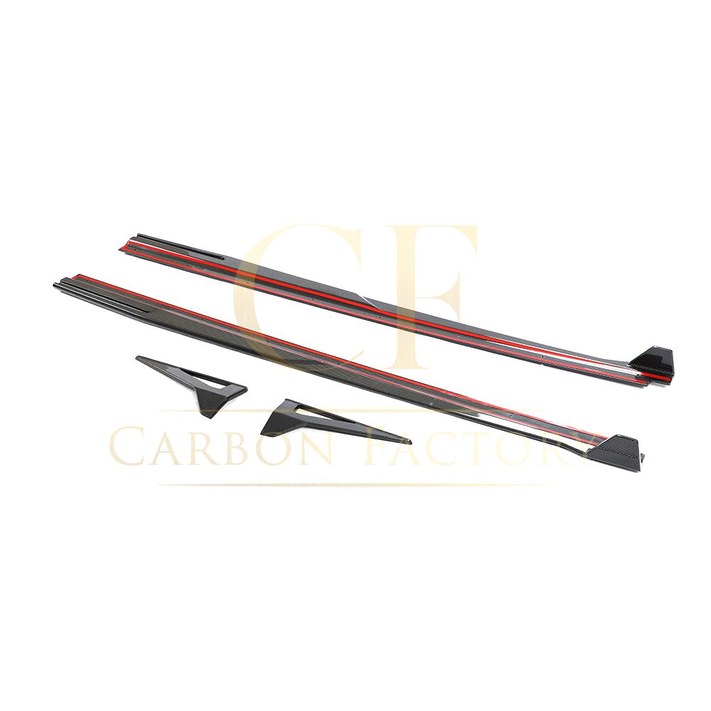 Carbon Fibre Side Skirts for Lamborghini Huracan Performante 17-19-Carbon Factory