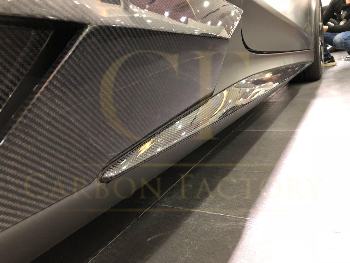 Carbon Fibre Side Skirts for Mercedes Benz W222 S Class Coupe 14-17-Carbon Factory