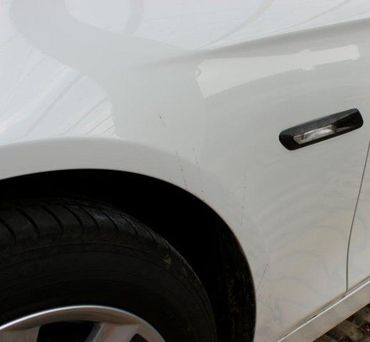 Carbon Fibre Side Vent Trims for BMW F10 5 Series 10-17-Carbon Factory