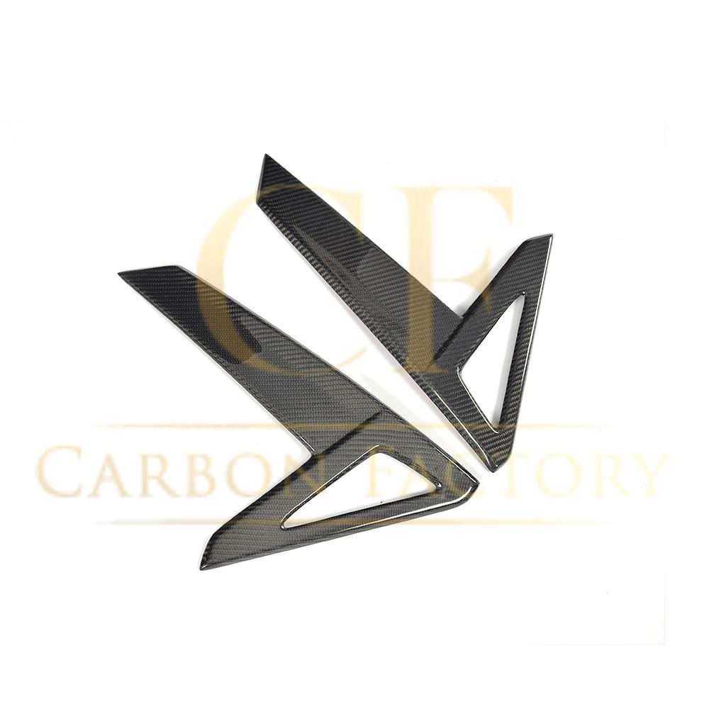 Carbon Fibre Side Vents Cover for Tesla Model S P85 14-17-Carbon Factory