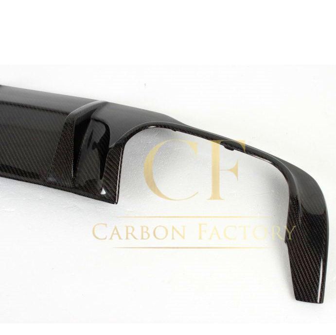 Carbon Fibre Small Fin Rear Diffuser for Mercedes Benz W204 C63 Facelift 12-14-Carbon Factory