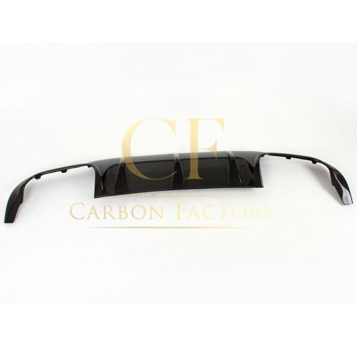 Carbon Fibre Small Fin Rear Diffuser for Mercedes Benz W204 C63 Facelift 12-14-Carbon Factory