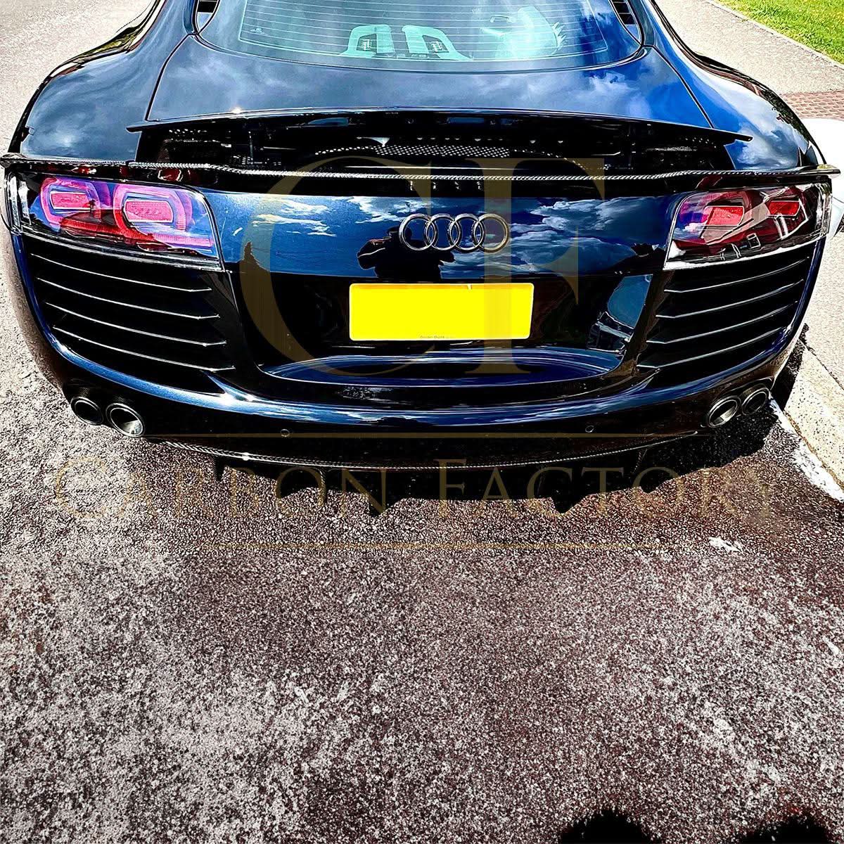 Carbon Fibre Spoiler (3 Pieces) for Audi R8 Gen 1 V8 & V10 08-14 - Carbon Factory