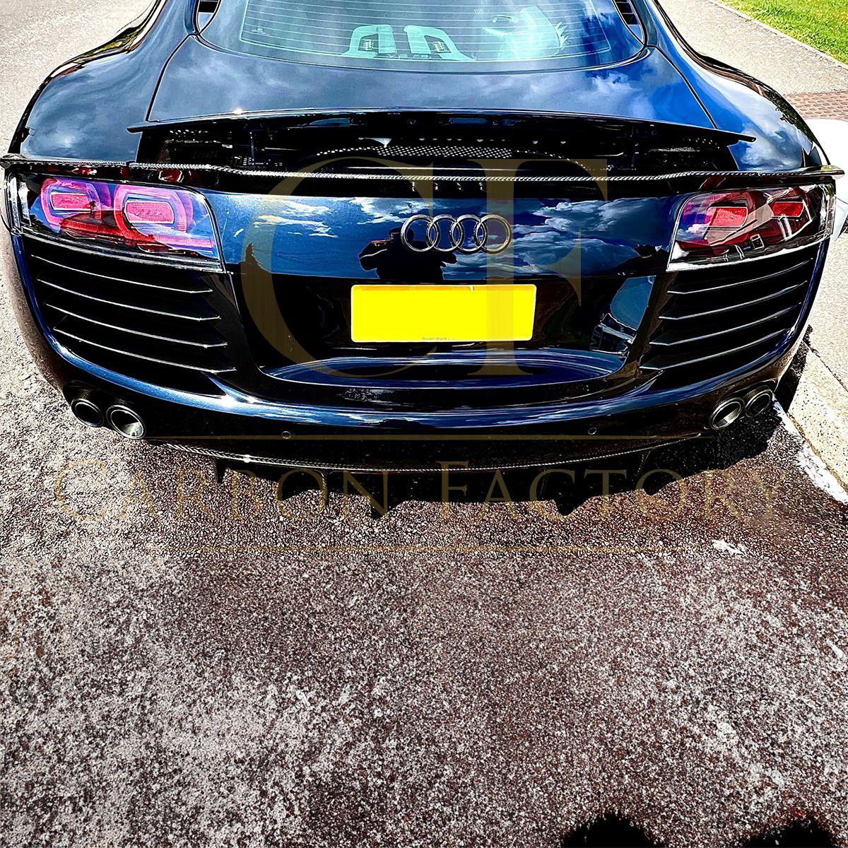 Carbon Fibre Spoiler (3 Pieces) for Audi R8 Gen 1 V8 & V10 08-14-Carbon Factory