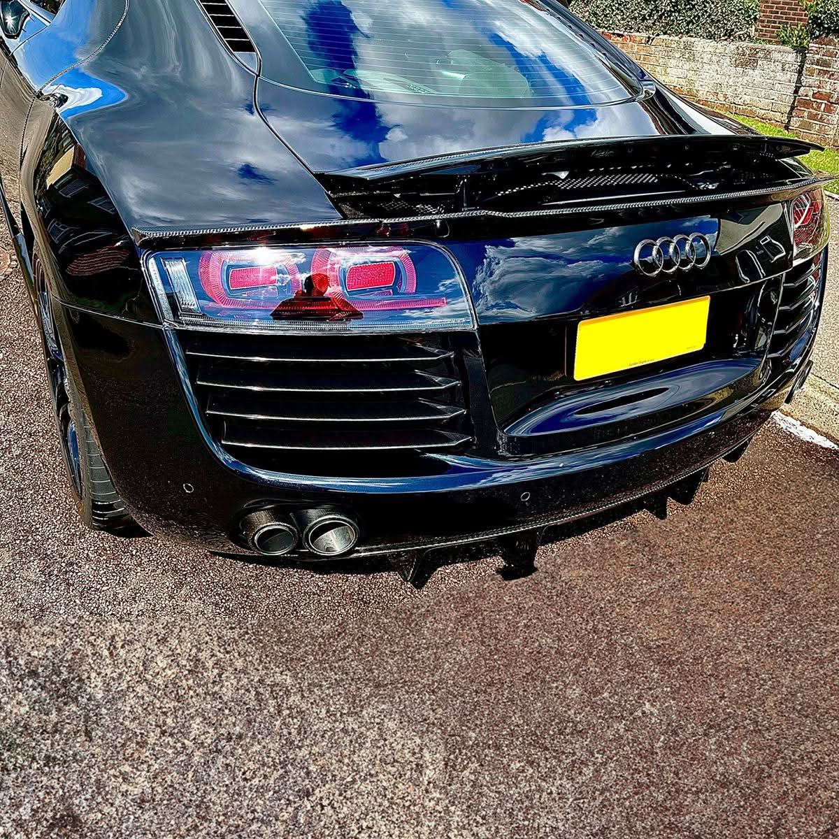 Carbon Fibre Spoiler (3 Pieces) for Audi R8 Gen 1 V8 & V10 08-14 - Carbon Factory