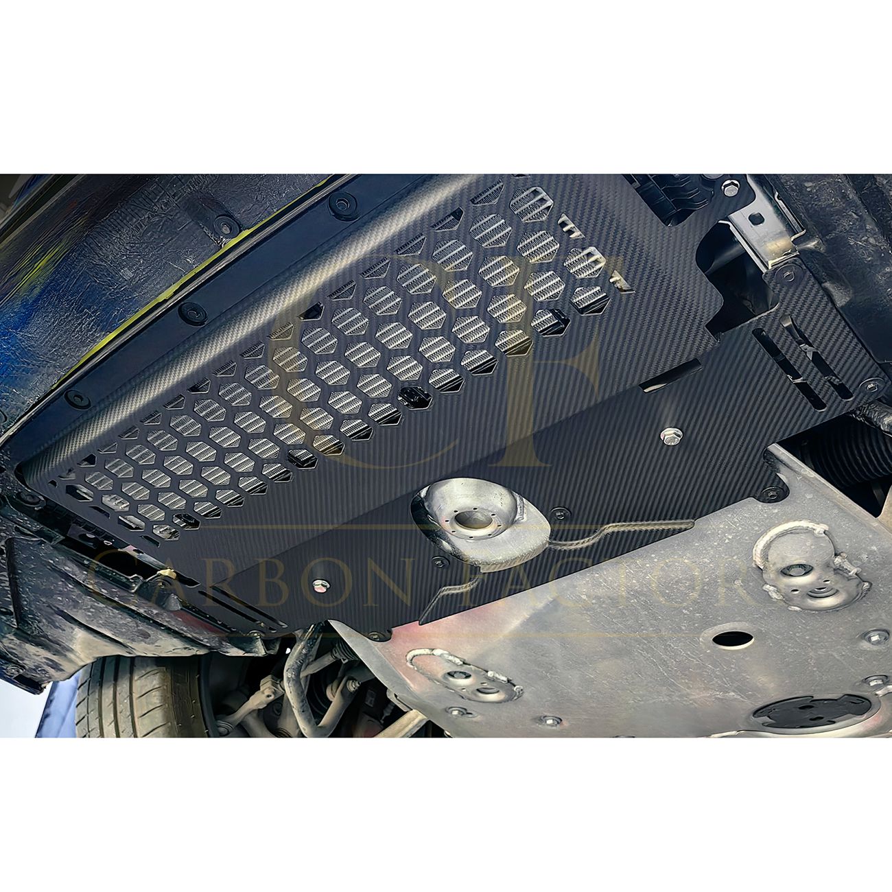 Carbon Fibre Undertray for BMW G80 M3 G82 M4 21-Present-Carbon Factory