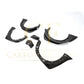 Carbon Fibre Wheel Fender Flares for BMW F55 F56 Mini Cooper S & JCW 14-18-Carbon Factory