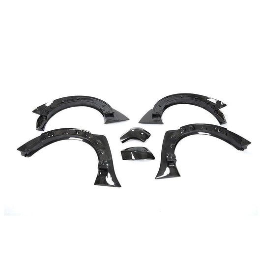 Carbon Fibre Wheel Fender Flares for BMW F55 F56 Mini Cooper S & JCW 14-18-Carbon Factory