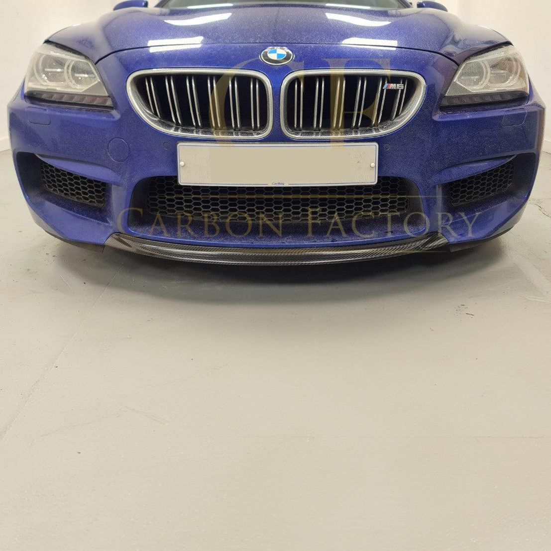 Centre Insert Pre-Preg Carbon Fibre Front Splitter for BMW F06 F12 F13 M6 11-18-Carbon Factory