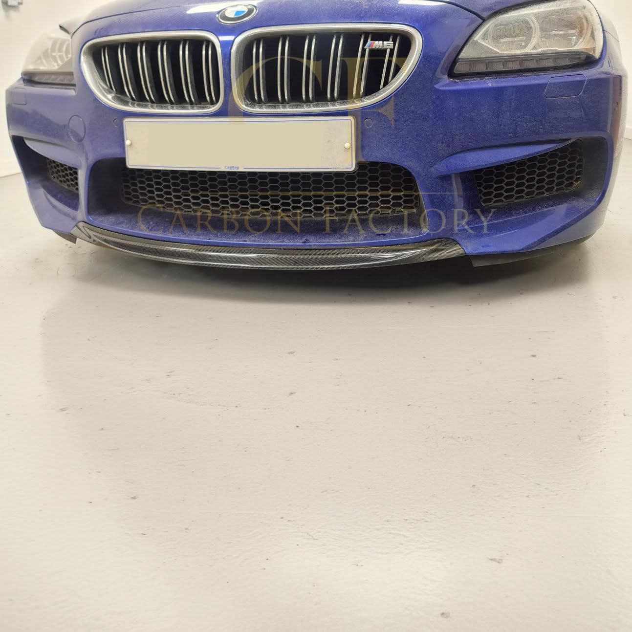 Centre Insert Pre-Preg Carbon Fibre Front Splitter for BMW F06 F12 F13 M6 11-18 - Carbon Factory