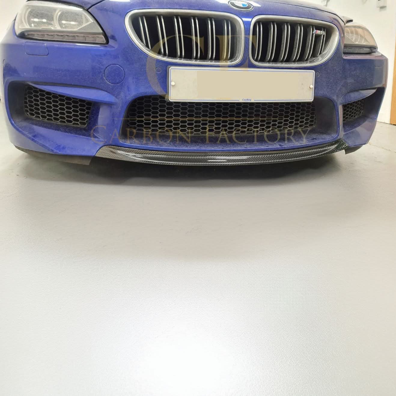 Centre Insert Pre-Preg Carbon Fibre Front Splitter for BMW F06 F12 F13 M6 11-18 - Carbon Factory
