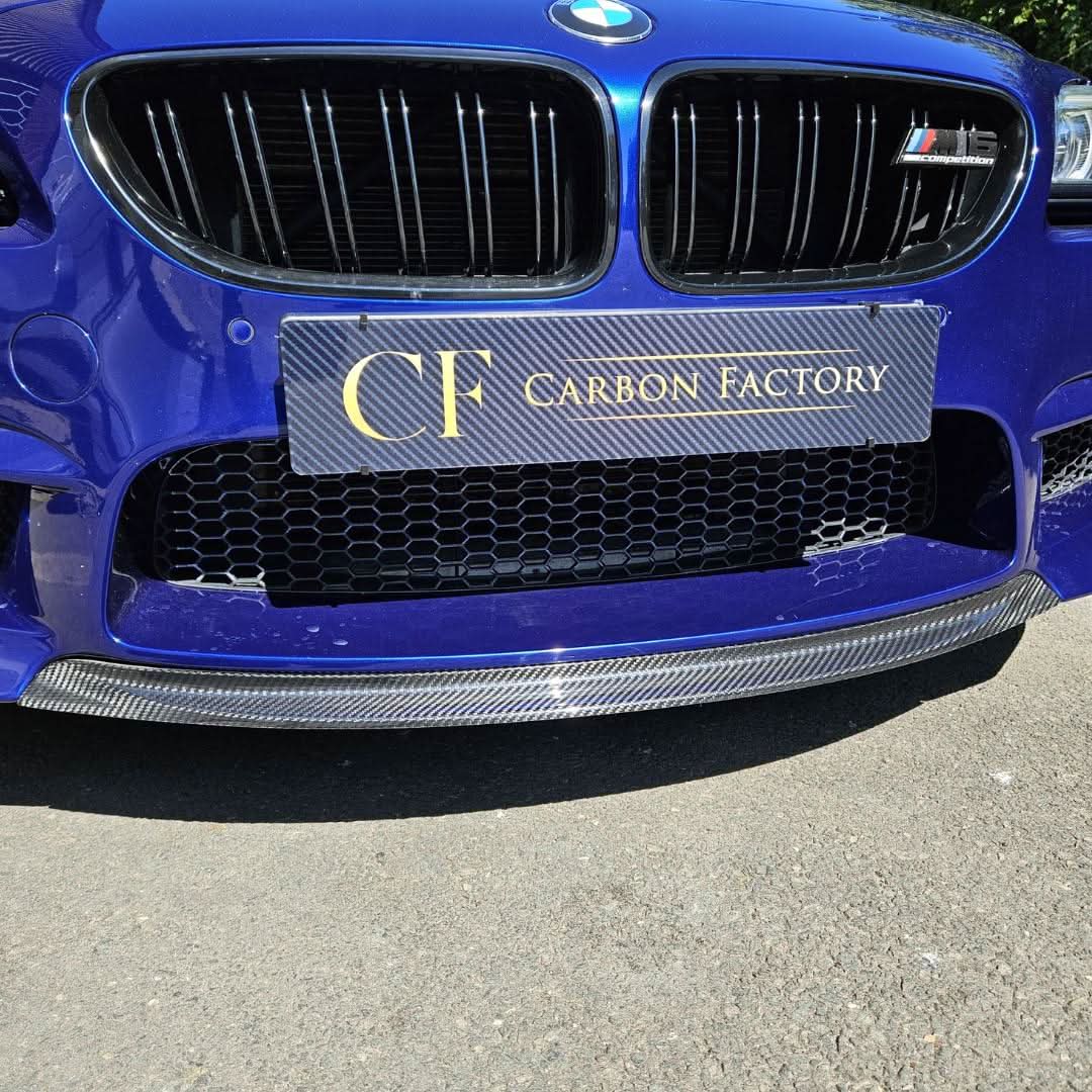 Centre Insert Pre-Preg Carbon Fibre Front Splitter for BMW F06 F12 F13 M6 11-18 - Carbon Factory