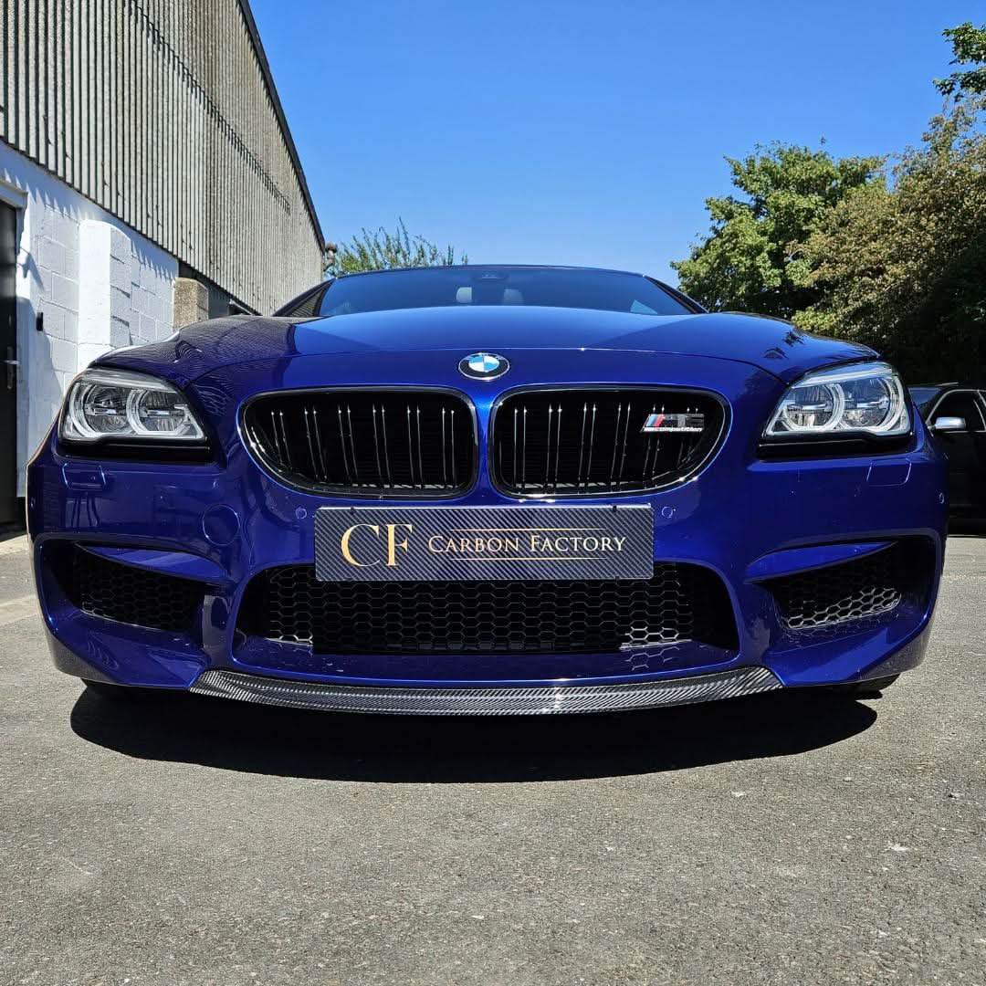 Centre Insert Pre-Preg Carbon Fibre Front Splitter for BMW F06 F12 F13 M6 11-18 - Carbon Factory
