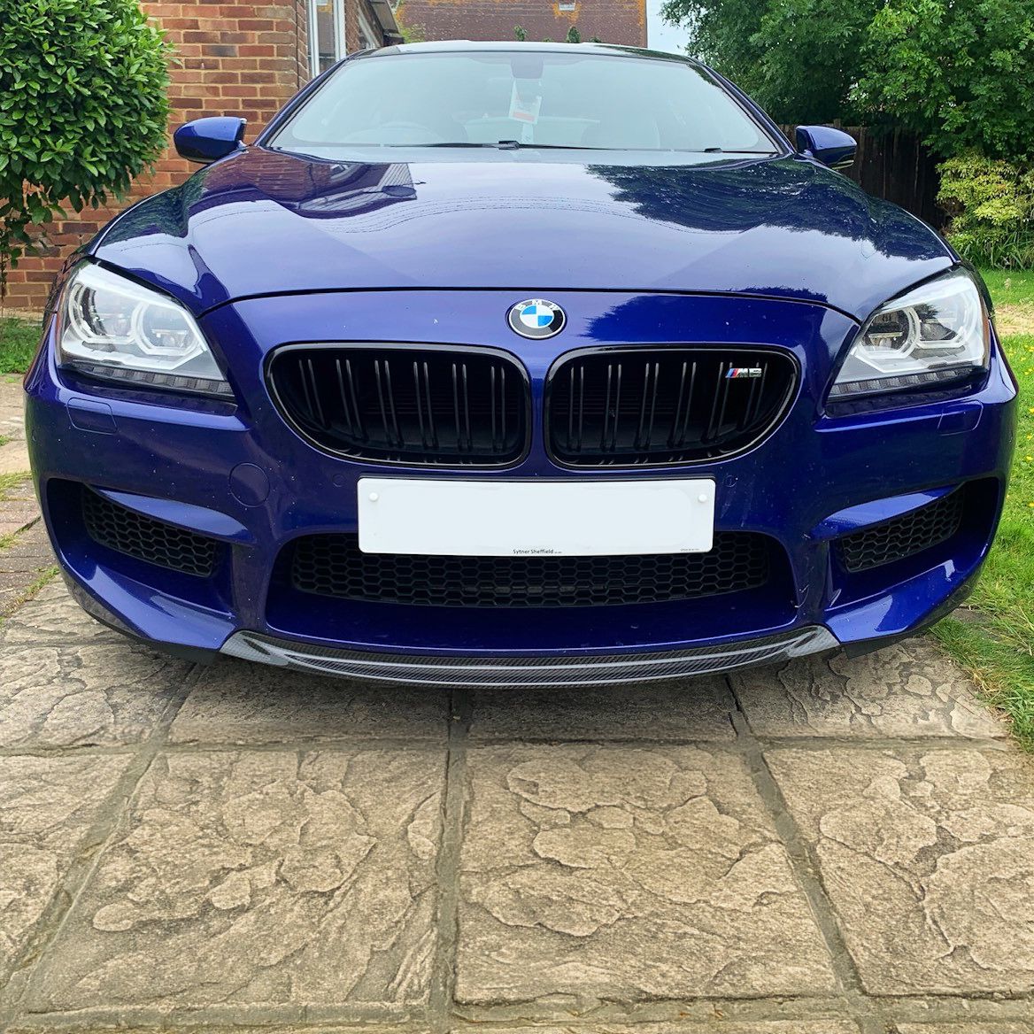 Centre Insert Pre-Preg Carbon Fibre Front Splitter for BMW F06 F12 F13 M6 11-18-Carbon Factory