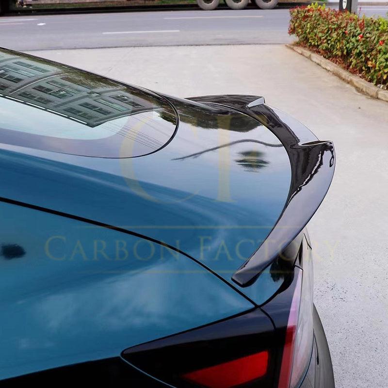Competition Style Gloss Black Boot Spoiler for Tesla Model 3 16-23-Carbon Factory