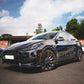 Competition Style Gloss Black Front Bumper Trims for Tesla Model Y 19-24-Carbon Factory