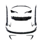 Competition Style Gloss Black Kit for Tesla Model 3 16-23-Carbon Factory
