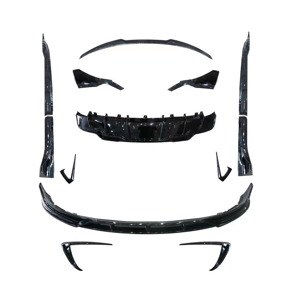 Competition Style Gloss Black Kit for Tesla Model 3 16-23-Carbon Factory