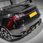Competition Style Gloss Black Kit for Tesla Model 3 16-23-Carbon Factory