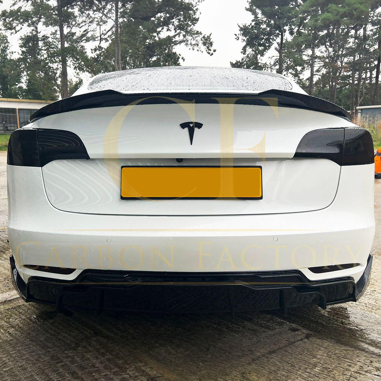 Competition Style Gloss Black Kit for Tesla Model 3 16-23-Carbon Factory