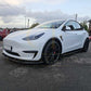 Competition Style Gloss Black Kit for Tesla Model Y 19-24-Carbon Factory