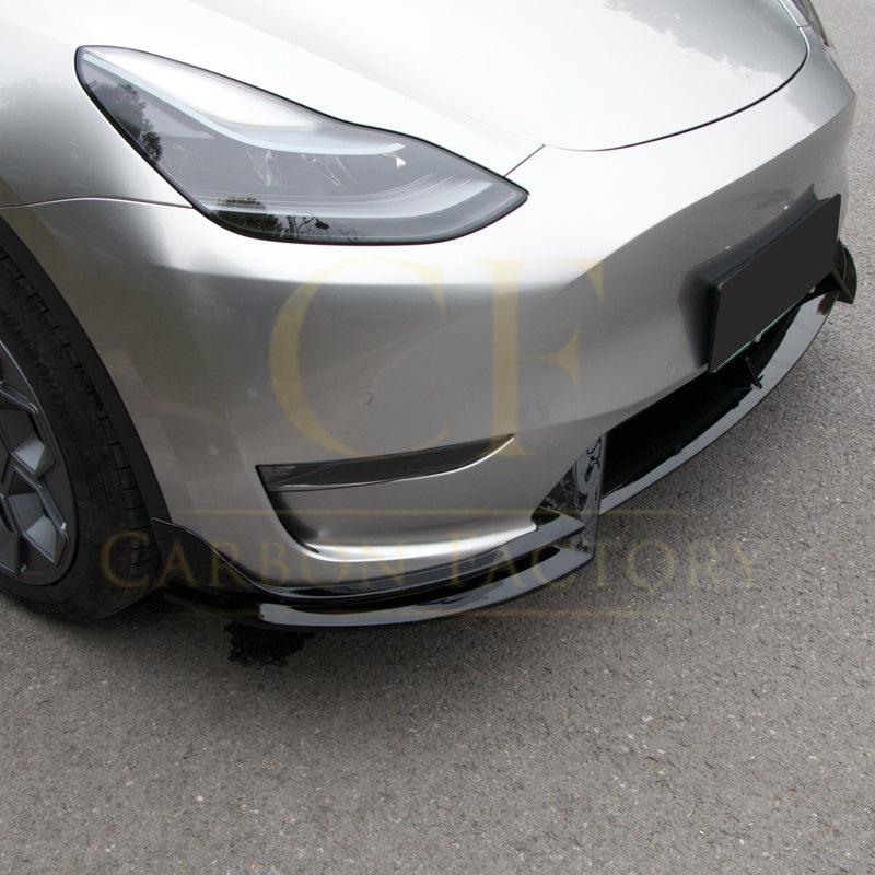 Competition Style Gloss Black Kit for Tesla Model Y 19-24-Carbon Factory